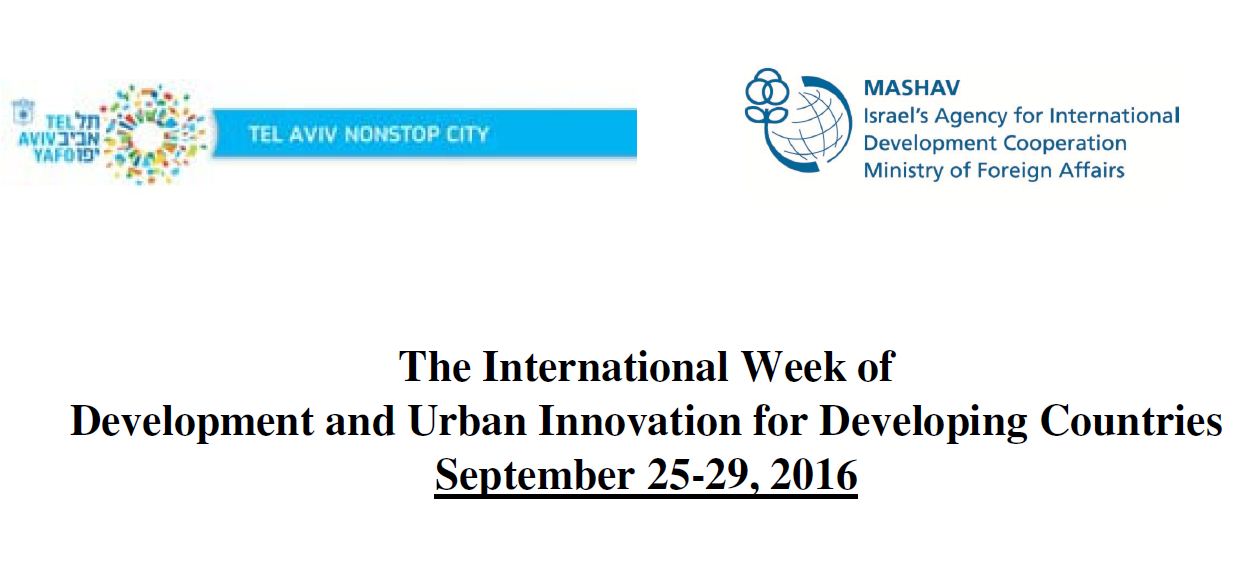 The International Week of Development and Urban Innovation for Developing Countries